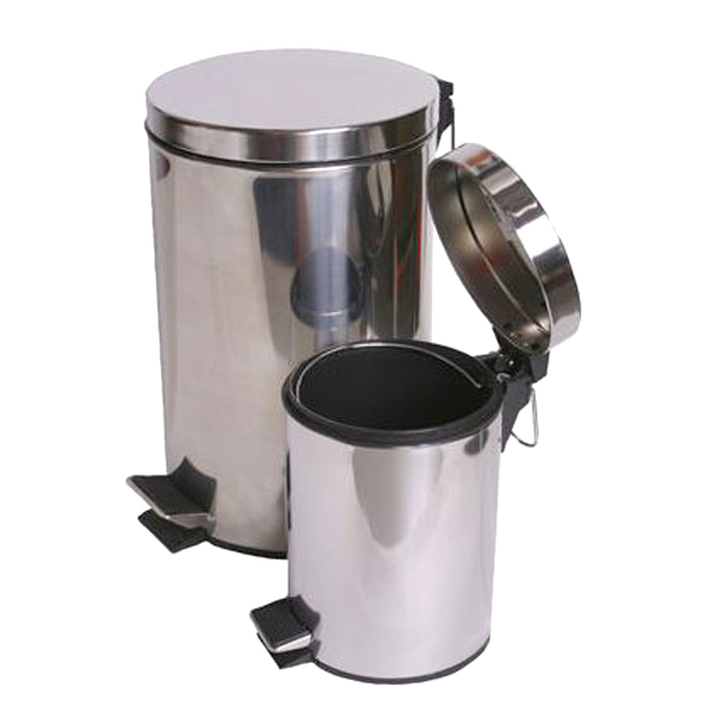 Kanta za otpatke s pedalom inox 20l