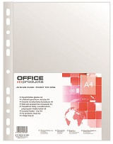 Fascikl uložni pvc A4 40mic Office products 100/1 sjajni