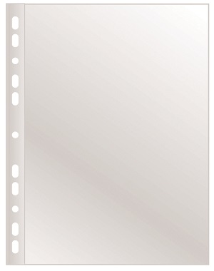 Fascikl uložni pvc A4 LR 100mic Q-Connect 100/1 sjajni antistatik