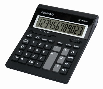 Kalkulator komercijalni  12 mjesta Olympia LCD612 SD Euro Exchange calculation