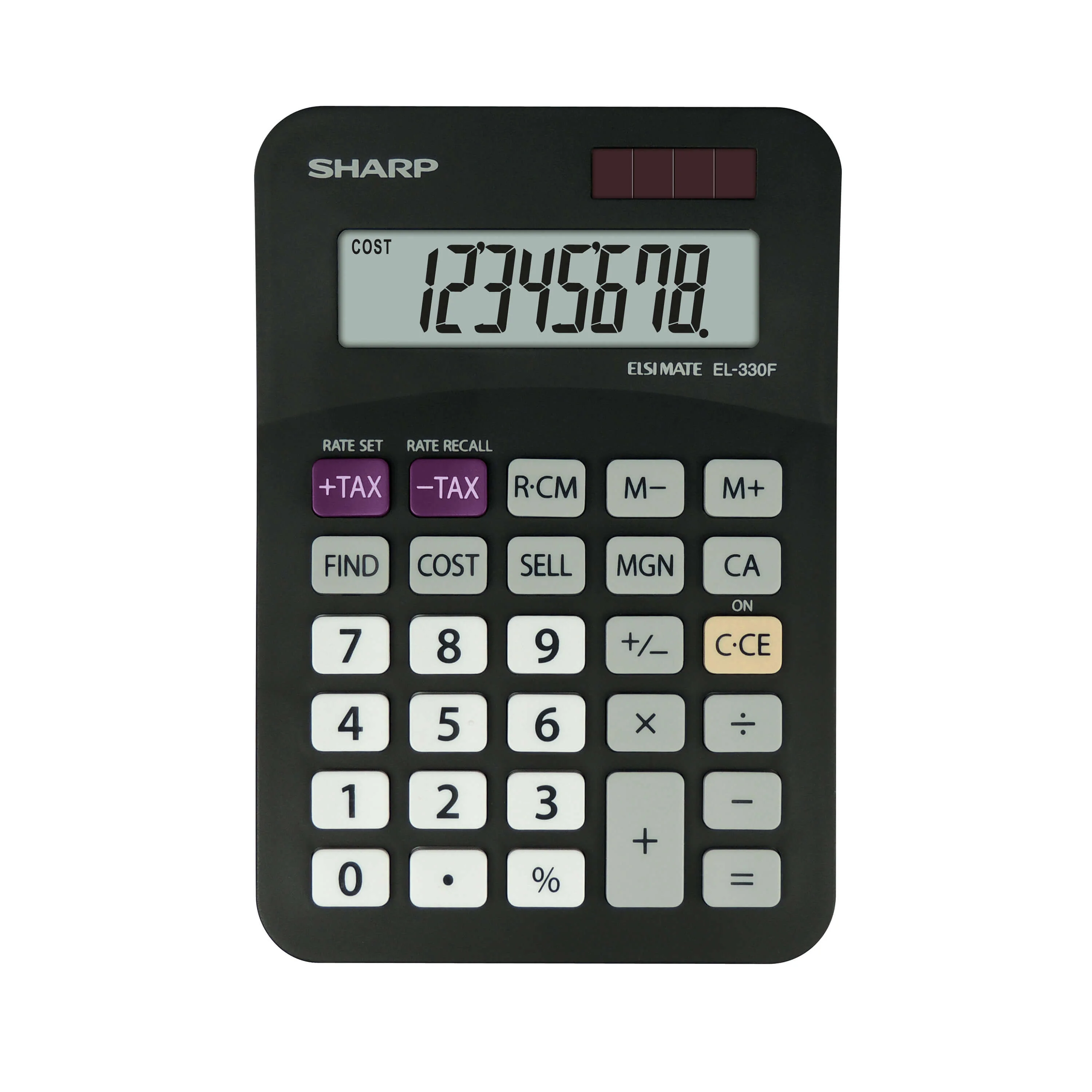 Kalkulator komercijalni 8 mjesta Sharp EL330FB crni