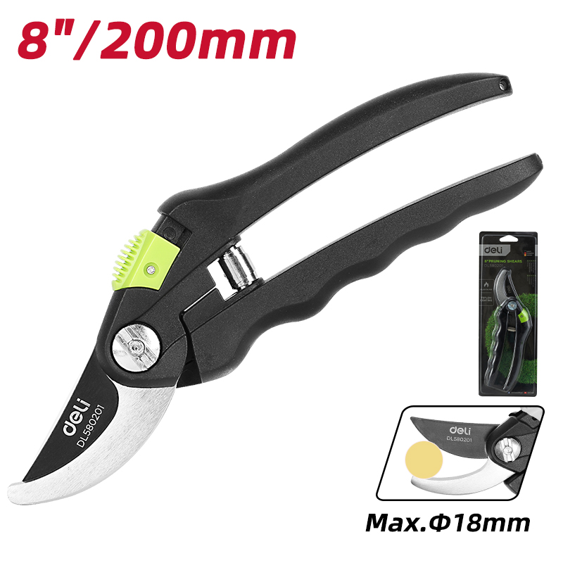 Alat škare vrtne 20cm Deli dl580201