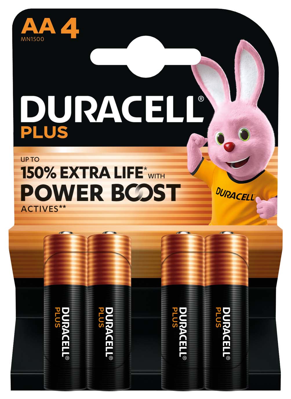 Baterija DURACELL Plus Power Boost AA + 150% extra life 4/1 ...