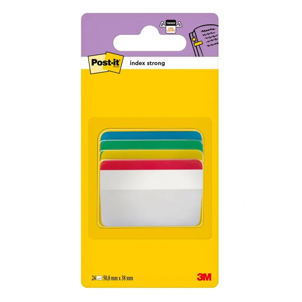 Zastavica 50,8x38mm 4x6 listova Post-it 3M 686A-1 4 boje