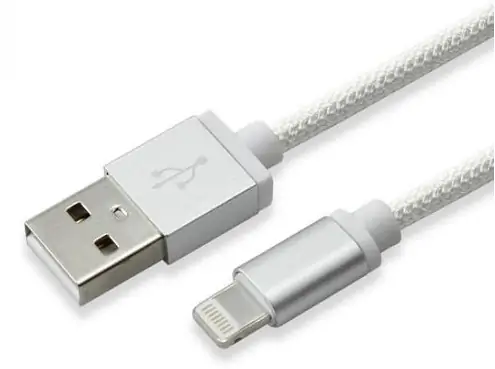 Kabel Lightning USB SBOX punjač, data - iPad, iPhone - 1.5m Silver