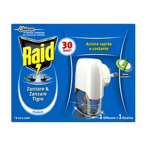 Aparat el. za uništavanje komaraca Raid + 1bočica 21ml