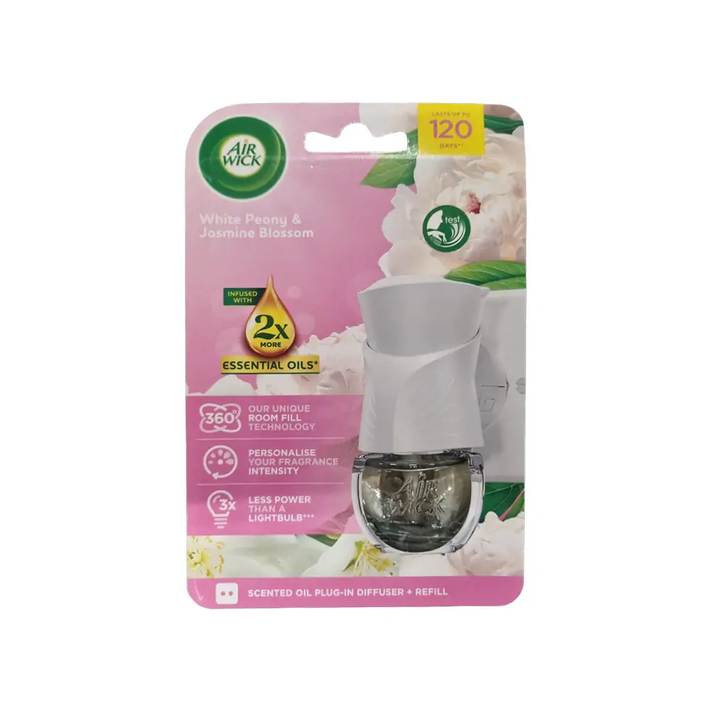 Osvježivač prostora električni micro Airwick s refilom 19ml White, sort