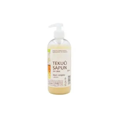 Sapun tekući 500ml s pumpicom Fresh line med i mlijeko