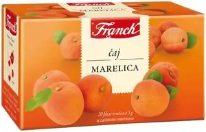 Čaj FRANCK Marelica omot 60g 20/1