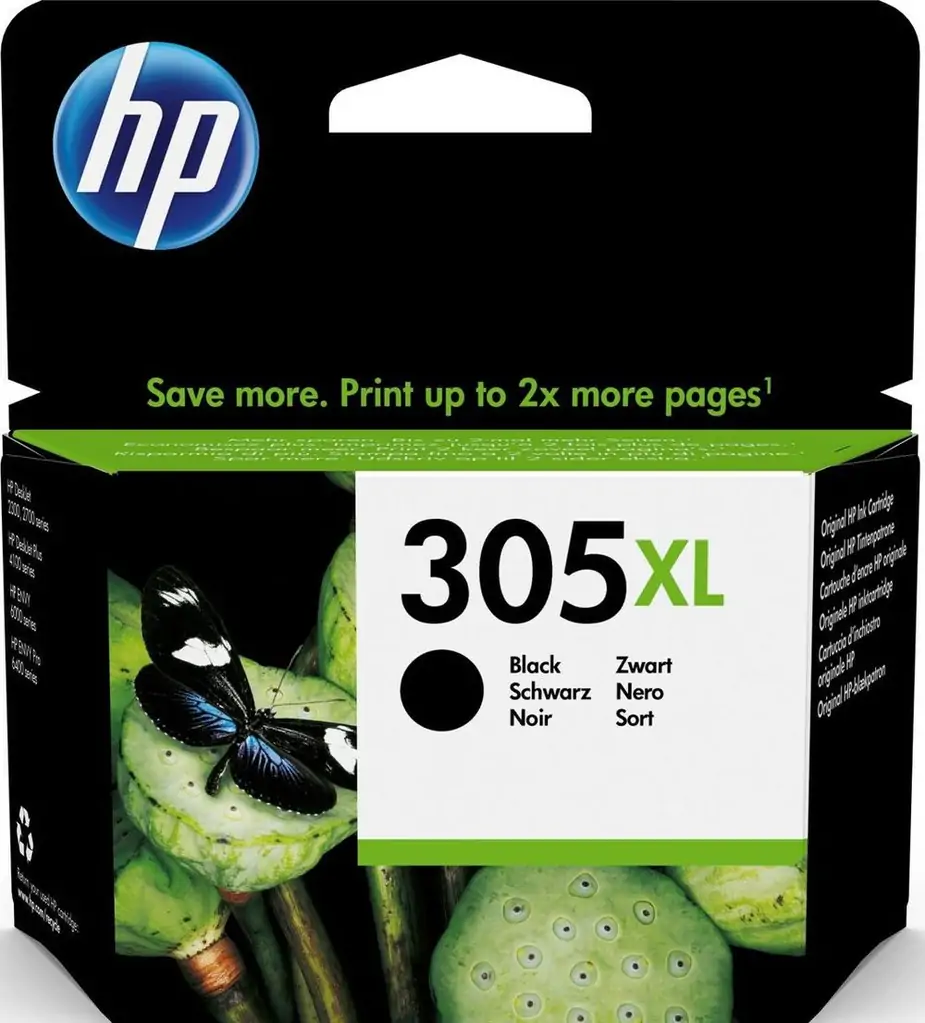 Tinta HP 3YM62AE Black No.305XL