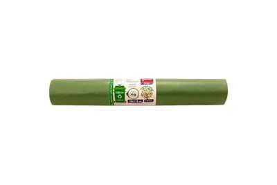 Vreća za smeće 120L 70x108cm 10/1 LDPE zelena Zorex za staklo
