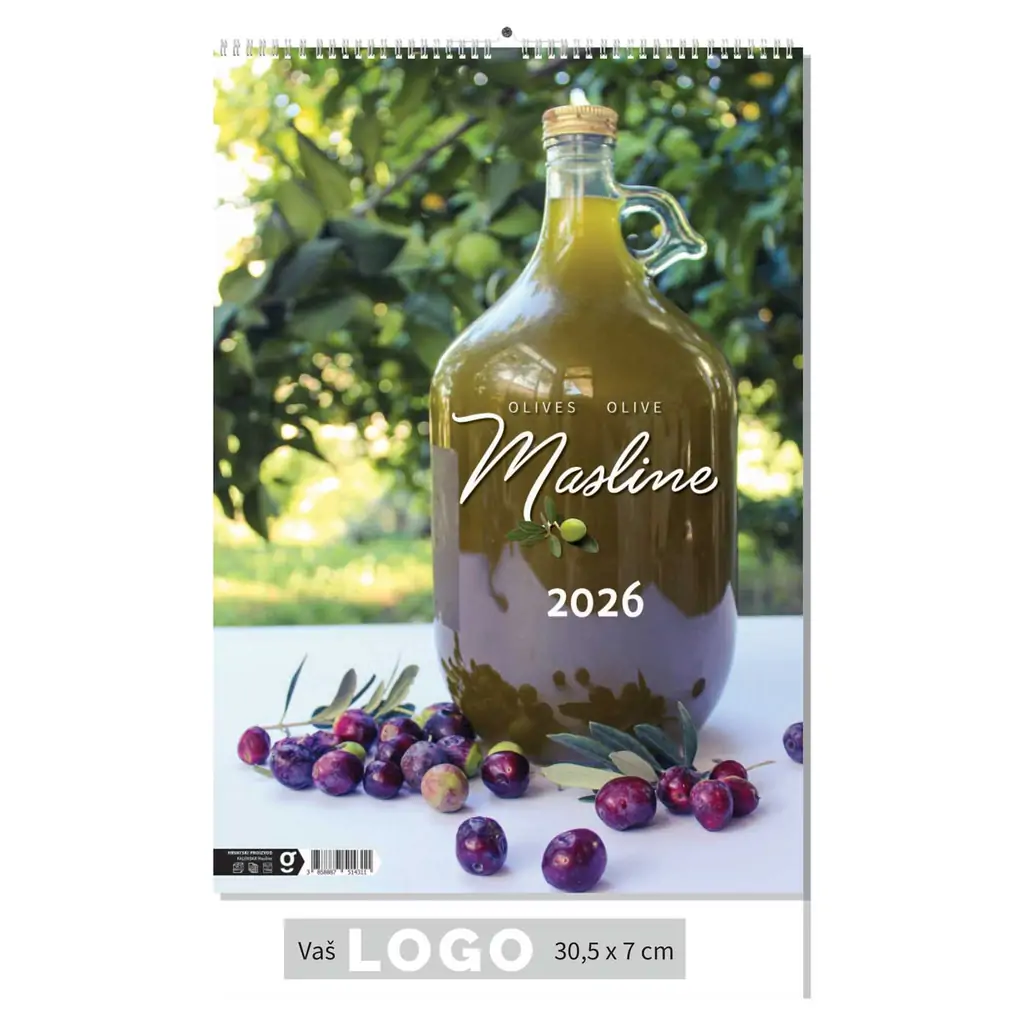 Kalendar zidni Masline