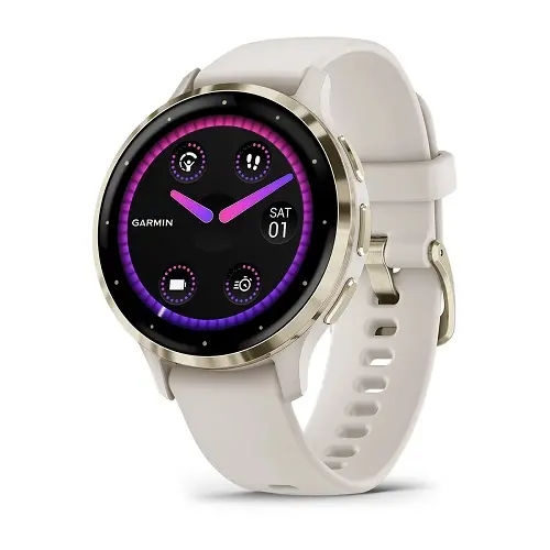 Smart watch GARMIN Venu 3S Ivory Soft Gold* - 010-02785-04