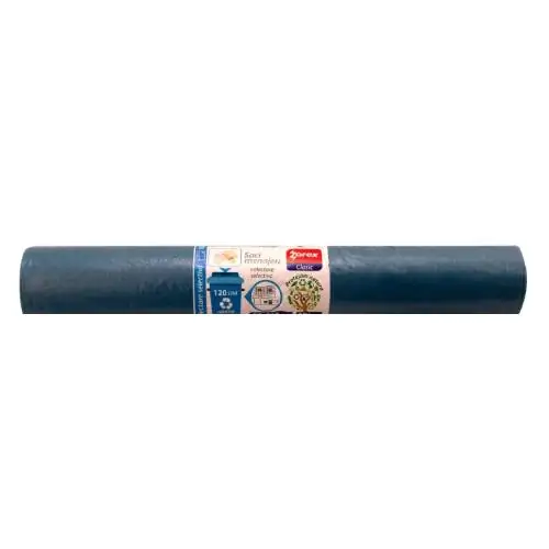 Vreća za smeće 120L 70x100 cm 10/1 LDPE plave Zorex za papir i karton
