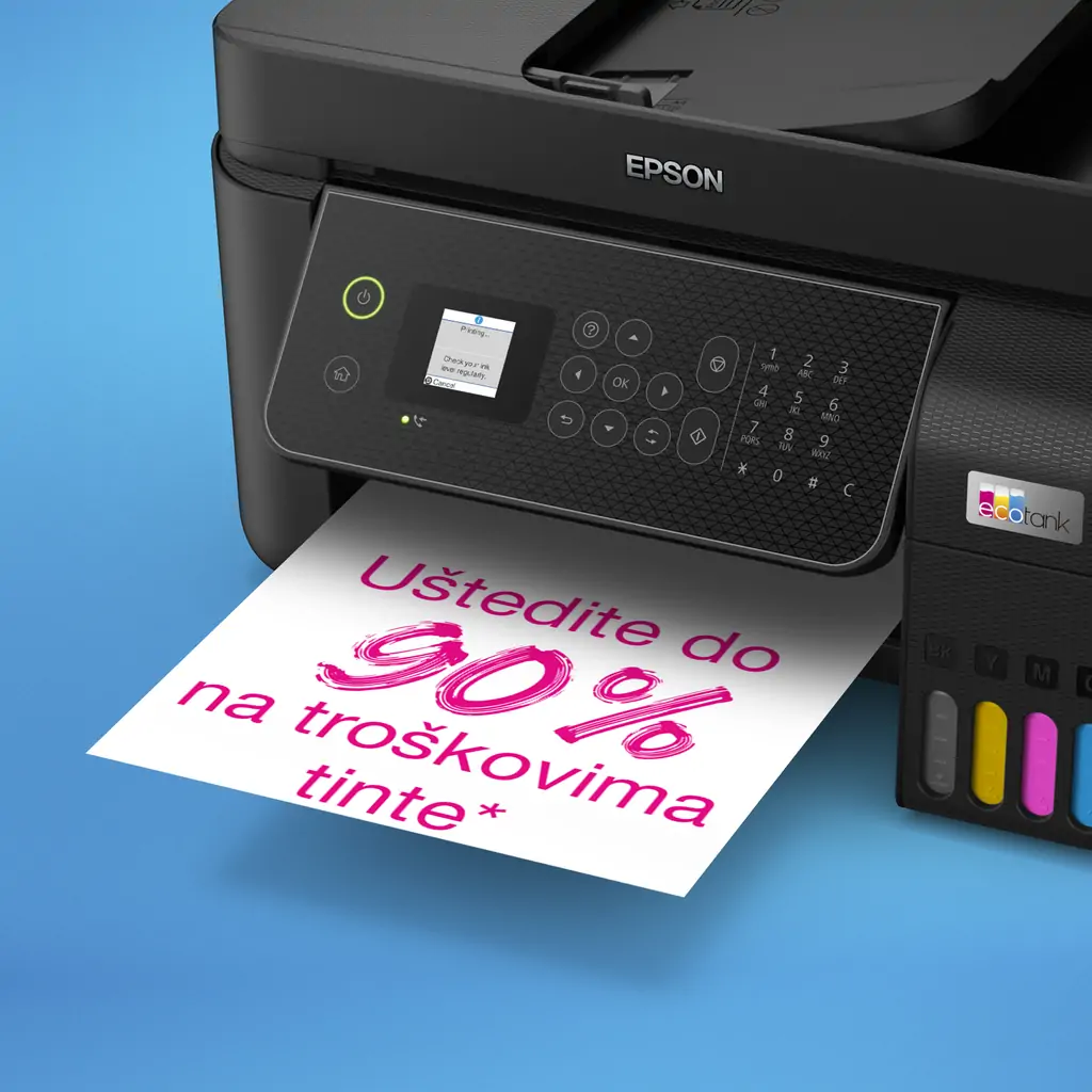 Printer EPSON L5310 All-In-One EcoTank USB LAN WiFi A4 - crni