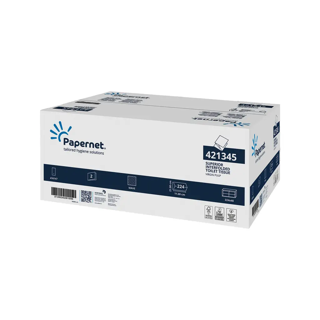 Papir toaletni listići 40/1 Superior 421345