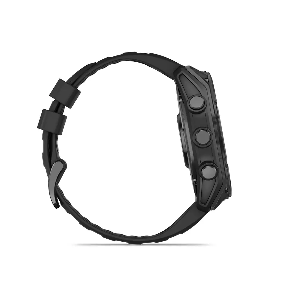 Smart watch GARMIN Fenix 8 51mm AMOLED Tamnosivi s crnim remenom - 010-02905-00