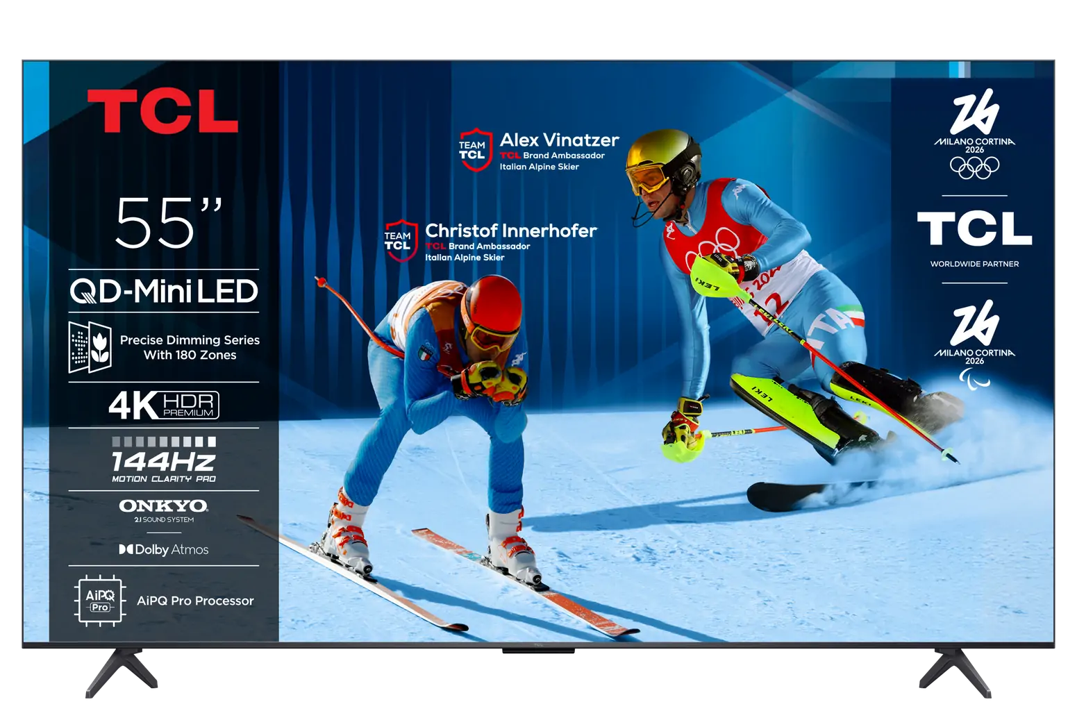 TV TCL 55C6K, MINI LED - QLED, 55", 140cm, UHD, Google TV