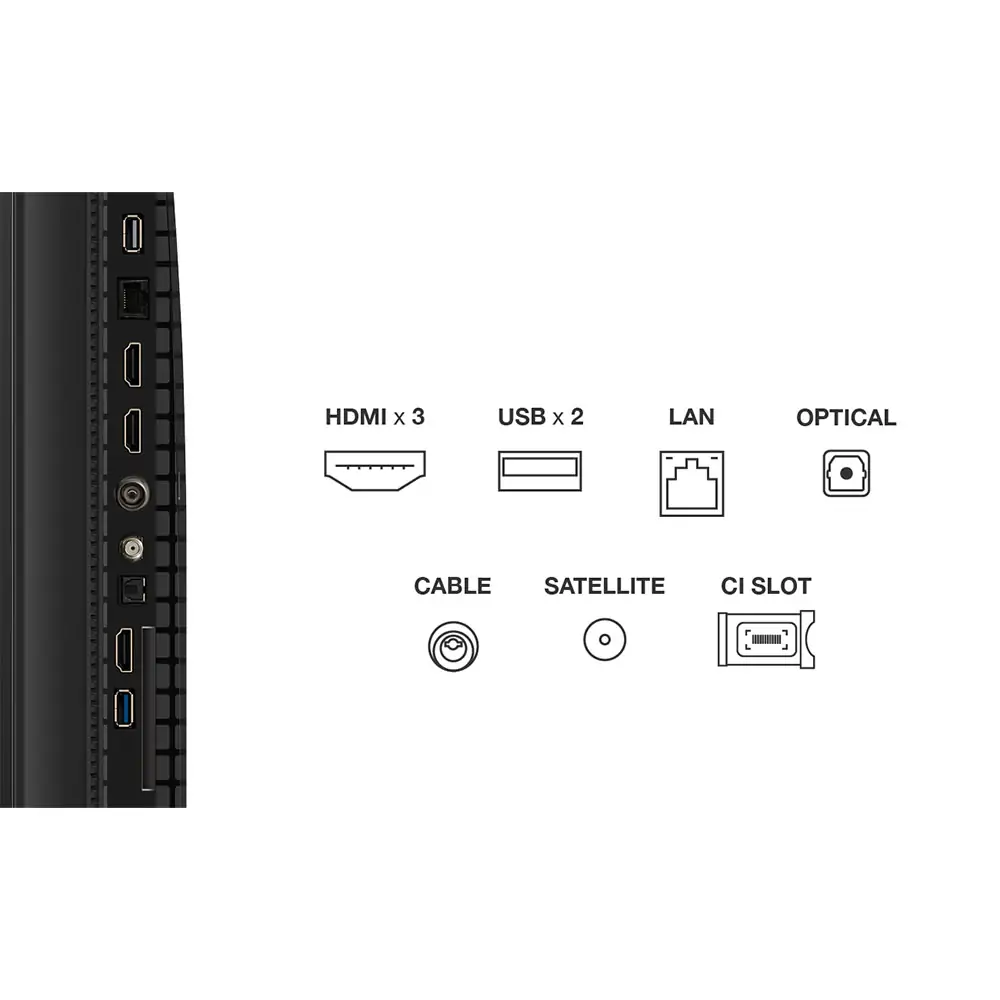 TV TCL 55P7K, QLED, 55", 140cm, UHD, Google TV