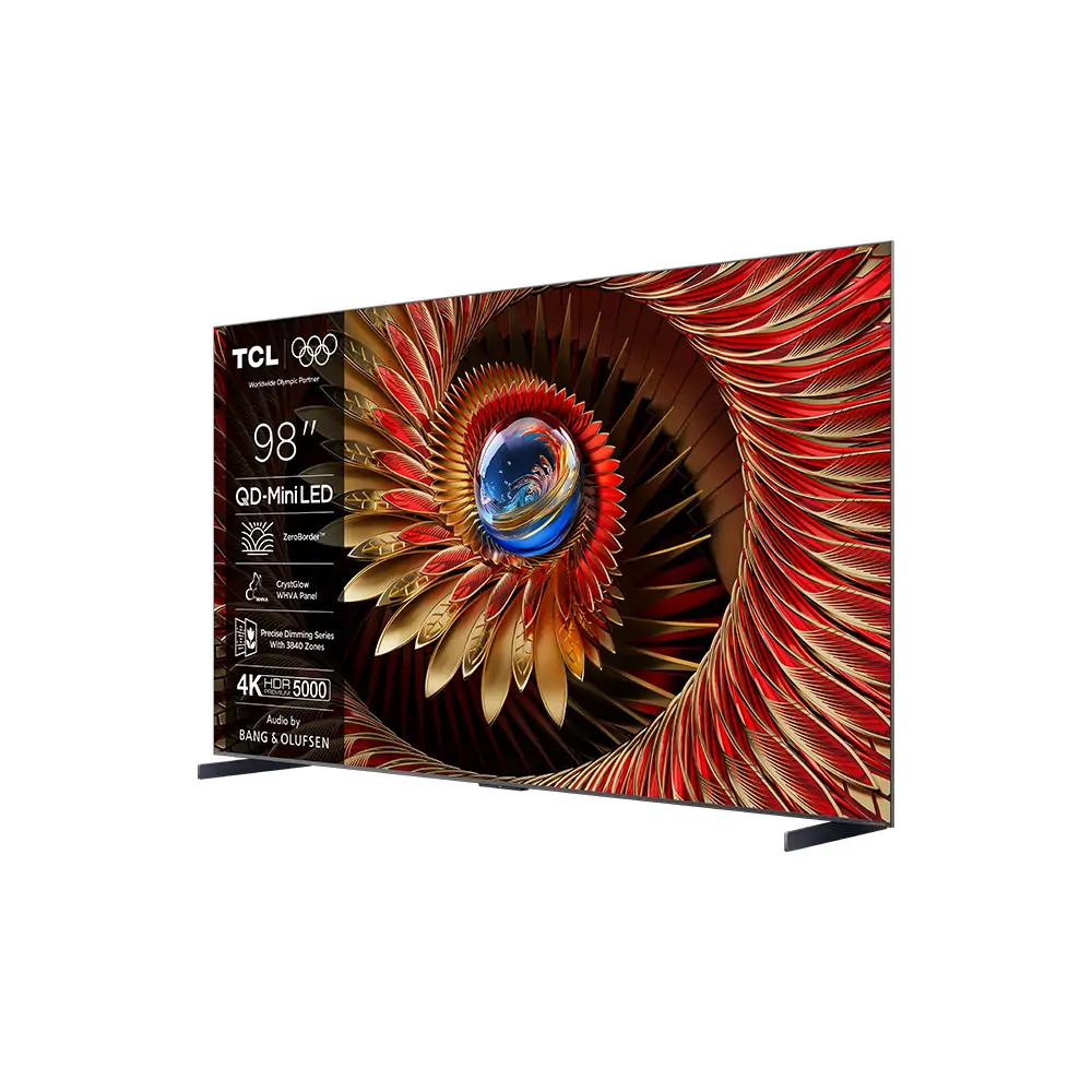 TV TCL 98C8K, MINI LED - QLED, 98", 249cm, UHD, Google TV, B&O