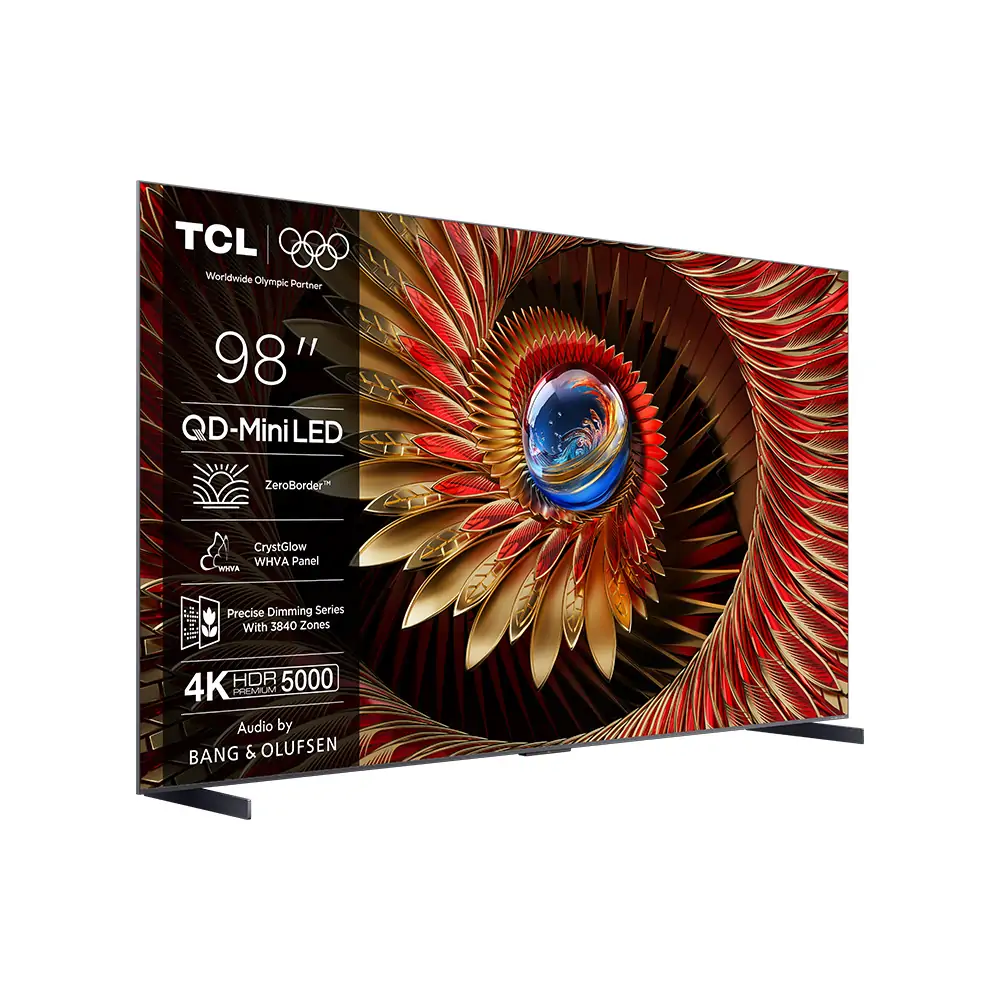 TV TCL 98C8K, MINI LED - QLED, 98", 249cm, UHD, Google TV, B&O