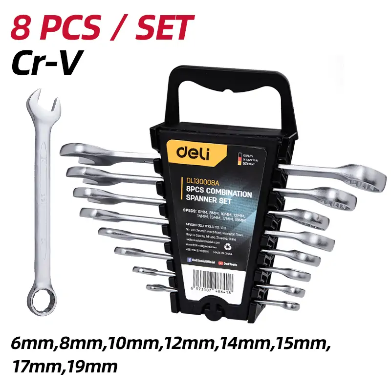 Alat set okasto viličastih ključeva 8/1 Deli