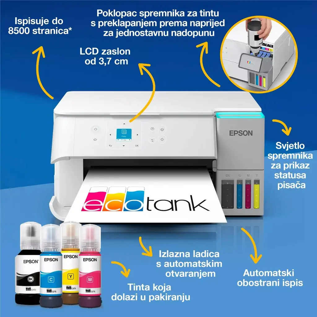 Printer EPSON L4366 All-In-One EcoTank WiFi Duplex - bijeli