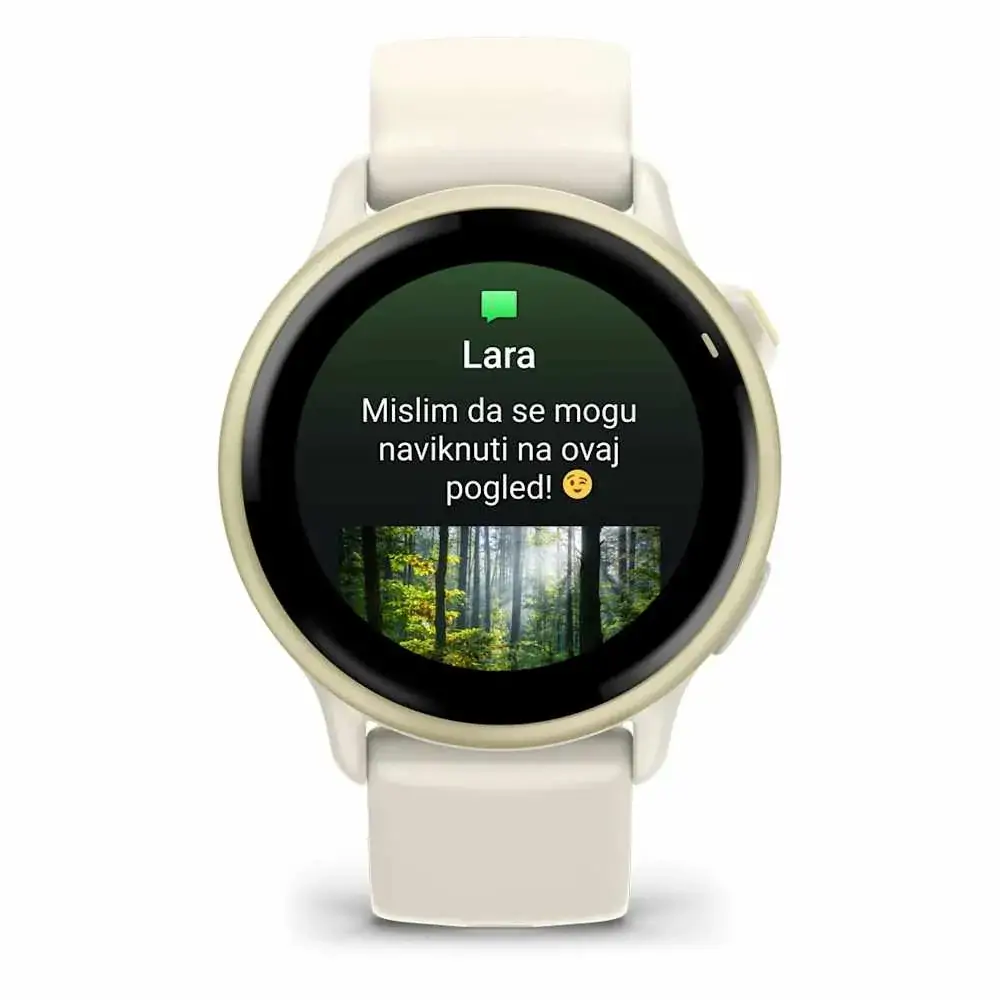 Smart watch GARMIN Vivoactive 6 Bone/Lunar Gold - 010-02985-01