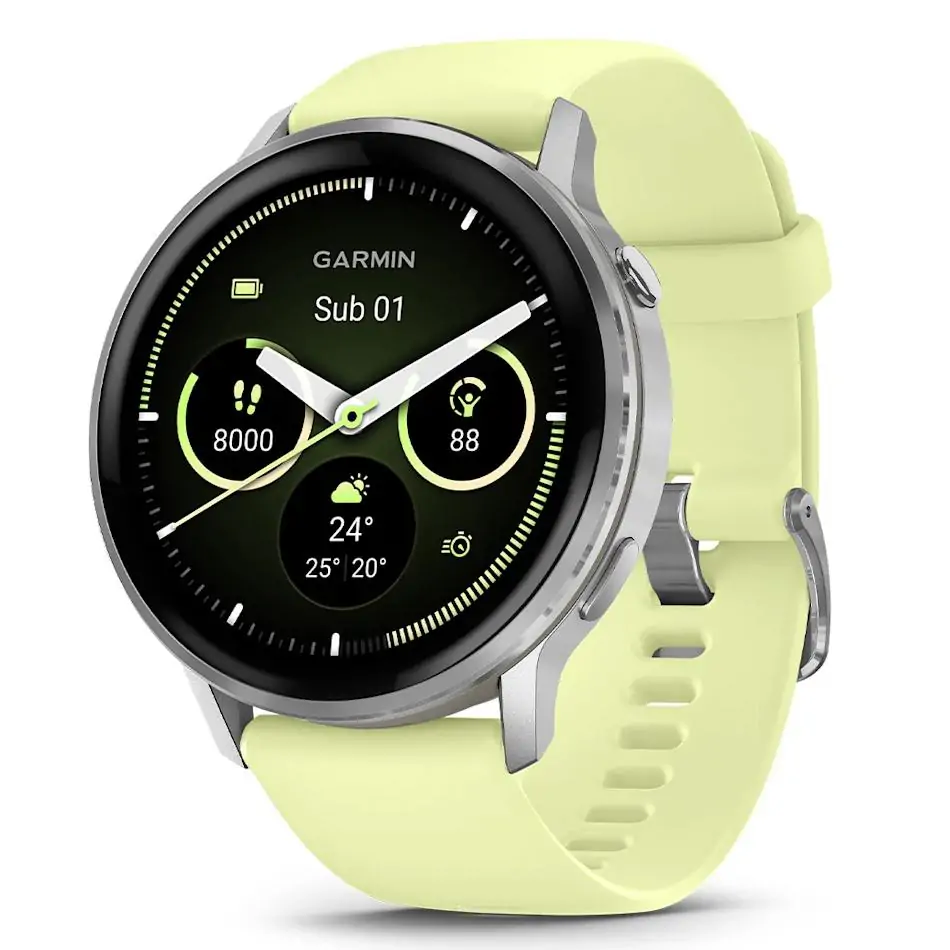 Smart watch GARMIN Venu 4 45mm Gray Silver Citron - 010-03014-02