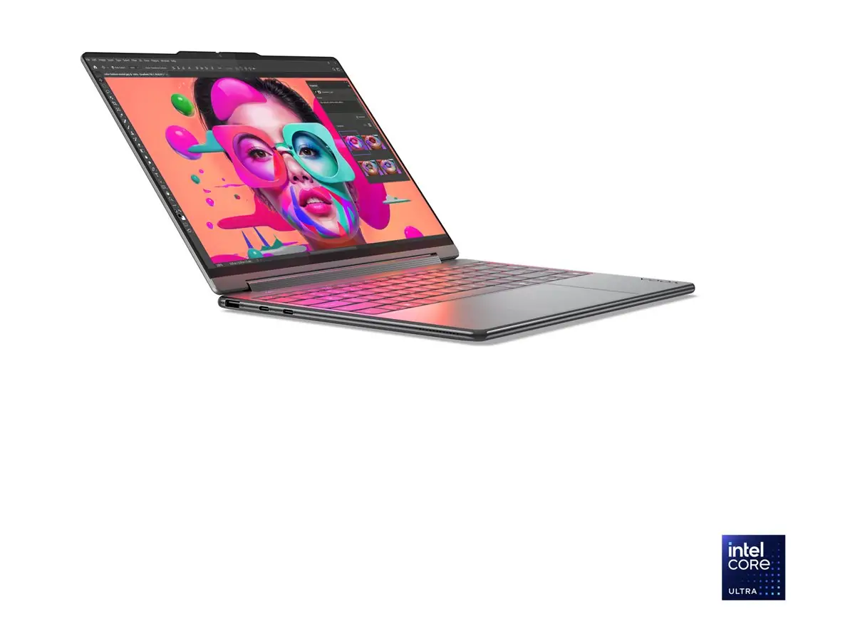 Laptop LENOVO Yoga 9 2u1 14ILL10 Intel Core Ultra 7 256V 16GB 1TB Windows 11 Pro 14" 2,8K WQXGA+ OLED 120Hz Touchscreen 500nits - 83LC001GSC
