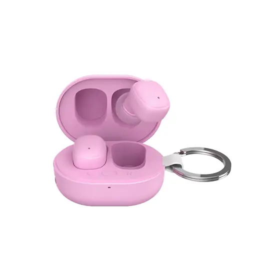 Slušalice+mikrofon Adda Collins BUD-002-LP, Aura, bluetooth 5.4, roze
