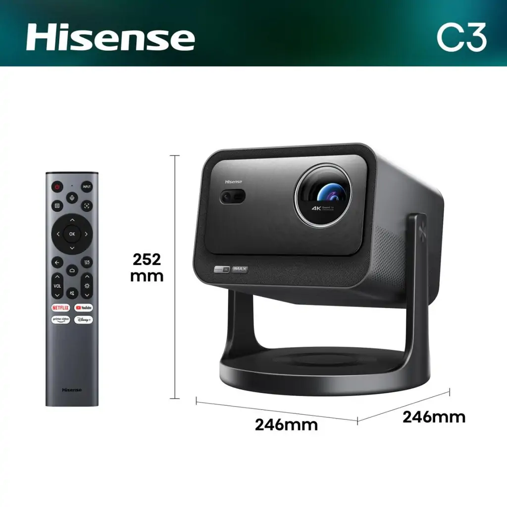 Projektor HISENSE C3 Smart mini 4K