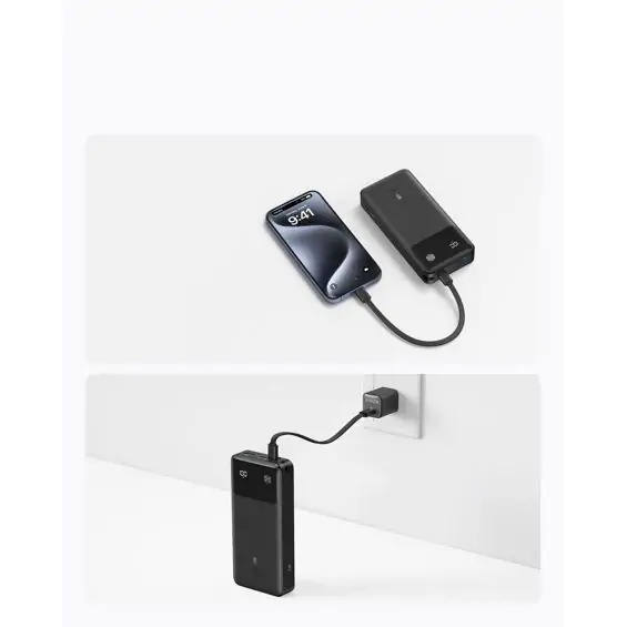 Power Bank ANKER A1384G11 20000 mAh 30 W, crna