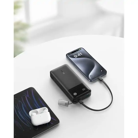 Power Bank ANKER A1384G11 20000 mAh 30 W, crna