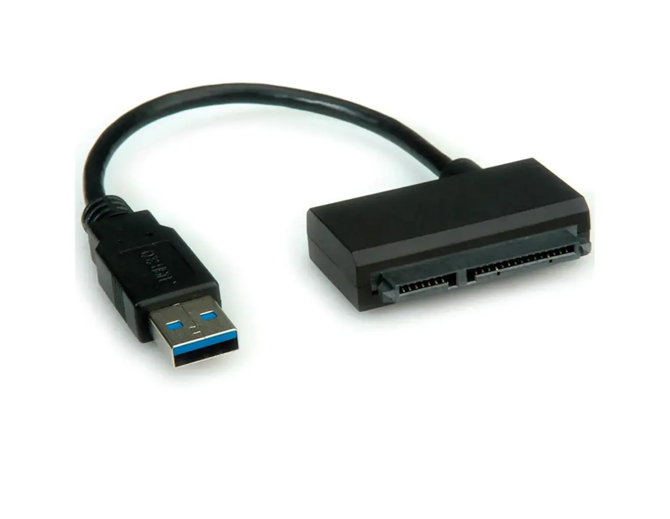 Adapter USB3.0 na SATA 6.0 Gbit/s (22 pin, Data+Power), 0.15m - ROLINE