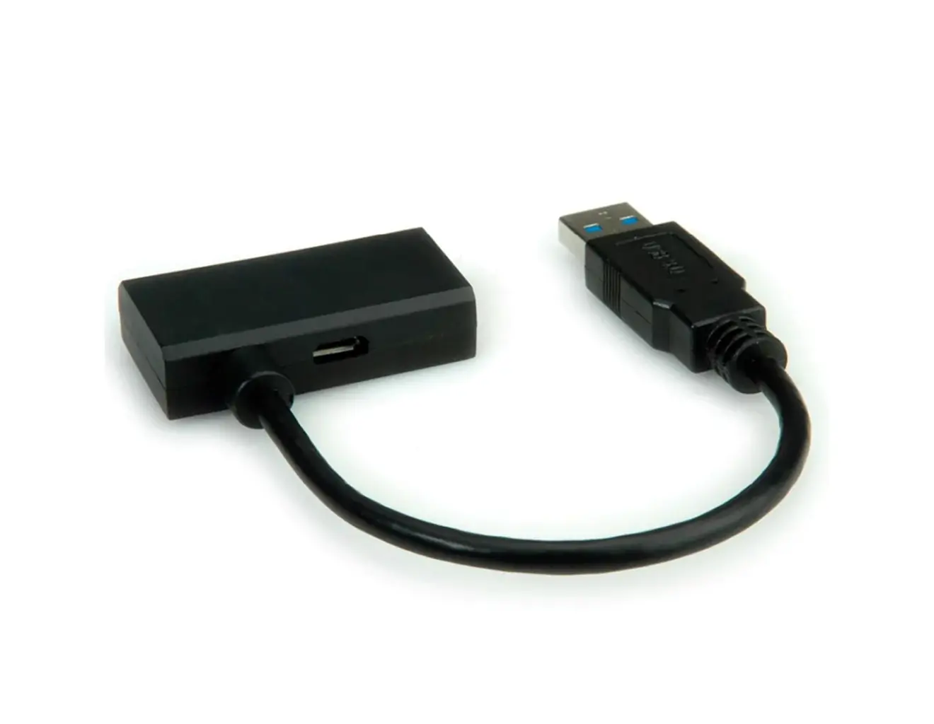 Adapter USB3.0 na SATA 6.0 Gbit/s (22 pin, Data+Power), 0.15m - ROLINE