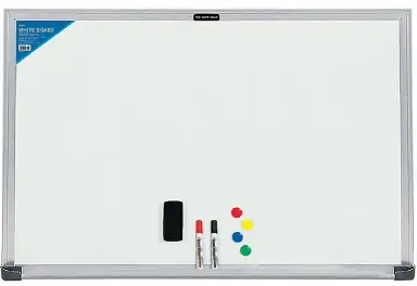 Ploča bijela zidna  90x60cm Deli E7816 aluminijski okvir
