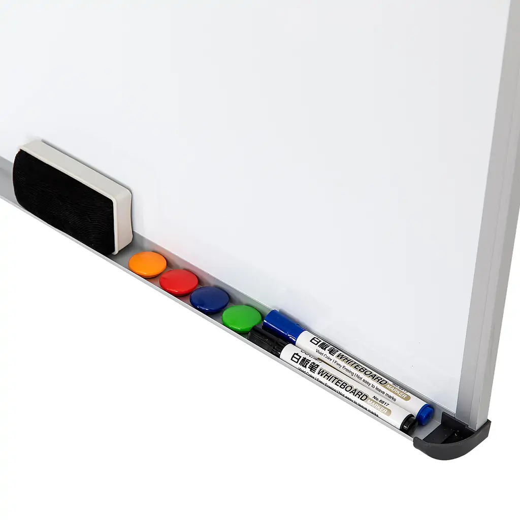 Ploča bijela zidna 120x90cm Deli 7817 aluminijski okvir