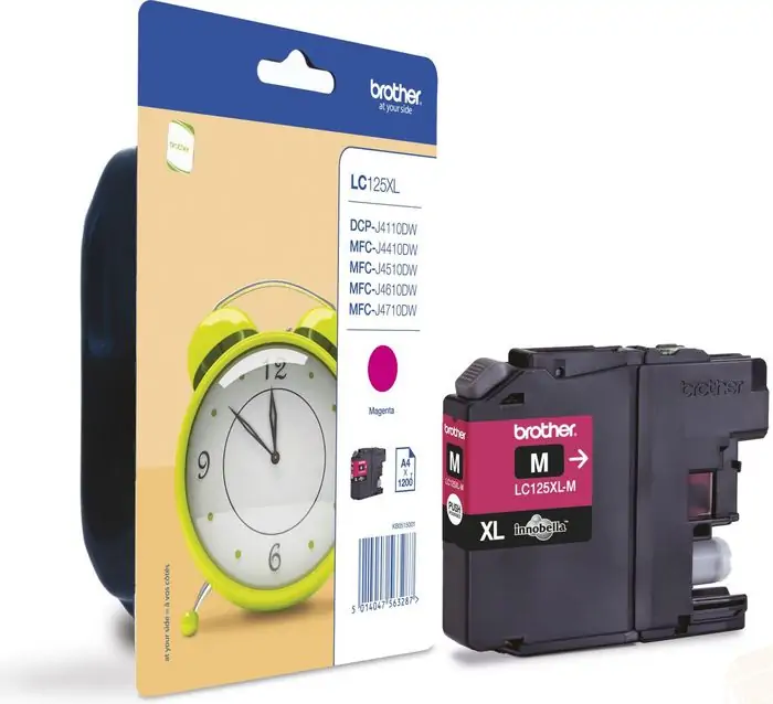 Tinta BROTHER LC-125XL Magenta