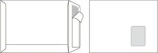 Kuverta vrećica C4 BT DPG STRIP 229x324 mm, 90g
