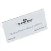 Pločica stolna za natpis pvc  52x100mm Durable D-8051