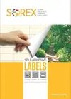 Etiketa  laser/inkjet/copy  45,2x54,8 Sorex 100/1