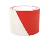Traka za označavanje 75mmx100m bijelo-crvena Office products