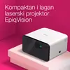 Projektor EPSON EF-21W FHD, WiFi, mini laserski projektor, 1.000 lumena, zaslon do 150 inča, Google TV™ i Bluetooth zvučnik, prijenosni