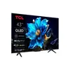 TV TCL 43P7K, QLED, 43", 109cm, UHD, Google TV