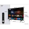 TV TCL 43P7K, QLED, 43", 109cm, UHD, Google TV