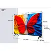 TV TCL 32S5K, QLED, 32", 82cm, FHD, Android TV