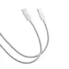 Kabel USB tip A-C<=>USB tip C-M  1.0m - XIAOMI QC 6A - bijeli pleteni