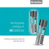 Baterija COLORWAY punjiva AA USB 1200 mAh 1.5V (2 kom)