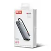 Docking station COLORWAY USB-C 6-in-1 Type C PD 100W USB3.0x3 USB2.0 RJ45